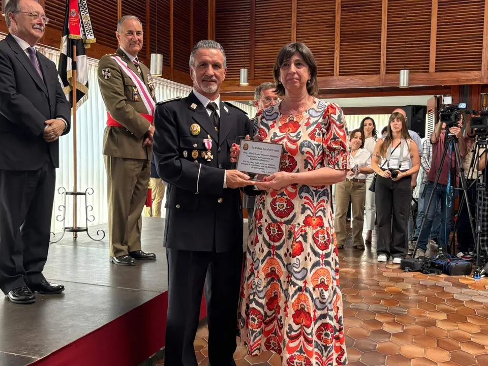 Acto institucional con motivo de San Urbano, patr&oacute;n de la Polic&iacute;a Local. Foto: Alma Palomino