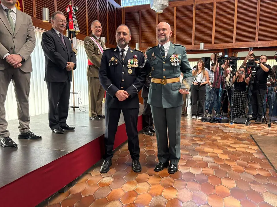 Acto institucional con motivo de San Urbano, patr&oacute;n de la Polic&iacute;a Local. Foto: Alma Palomino