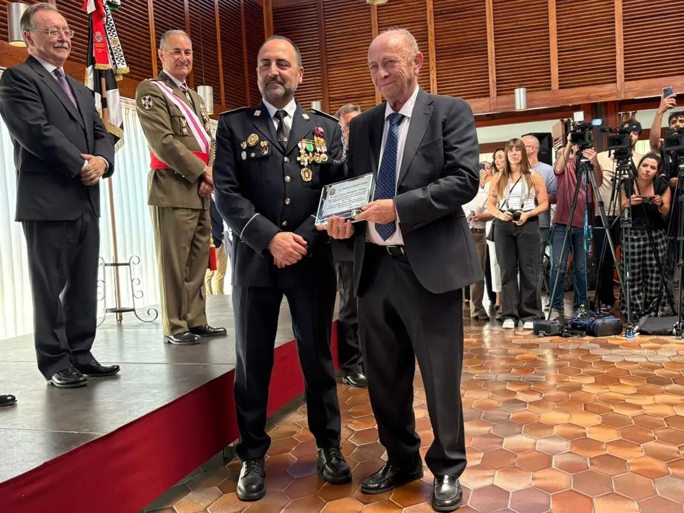 Acto institucional con motivo de San Urbano, patr&oacute;n de la Polic&iacute;a Local. Foto: Alma Palomino