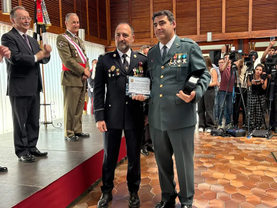 Acto institucional con motivo de San Urbano, patr&oacute;n de la Polic&iacute;a Local. Foto: Alma Palomino