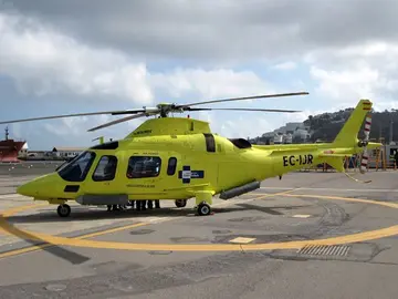 Helic&oacute;ptero sanitario / Archivo
