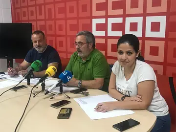 Rueda de Prensa de CCOO / Archivo