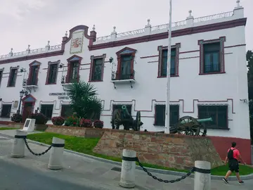 Fachada de la Comandancia General /Archivo