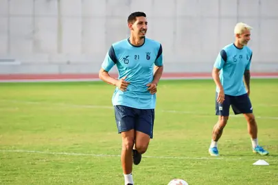 Samu Casais, jugador de la AD Ceuta FC
