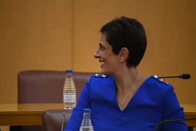  Kissy Chandiramani, durante el pleno para la aprobaci&oacute;n del Presupuesto 