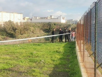 Zona acotada por la Polic&iacute;a Nacional tras encontrarse el cuerpo del peque&ntilde;o / Archivo