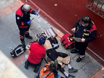 Joven herido
