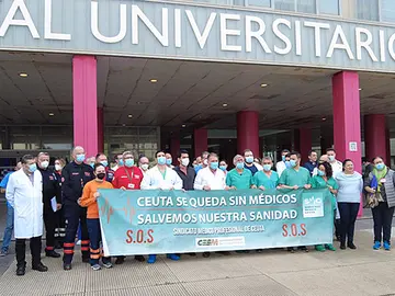 Huelga de m&eacute;dicos / Archivo
