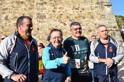 El presidente junto al Mando Canarias, el comandante general y el delegado del Gobierno
