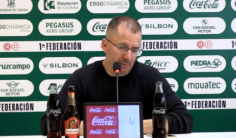 Jos&eacute; Juan Romero tras el empate ante el C&oacute;rdoba CF