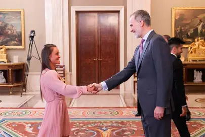 Recepci&oacute;n de SSMM el rey Felipe VI