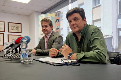 El presidente y el secretario de la C&aacute;mara de Comercio / Archivo