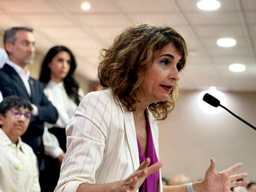 Mar&iacute;a Jes&uacute;s Montero, durante una reciente visita a Ceuta/ Archivo