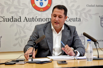 Alejandro Ram&iacute;rez durante su comparecencia de este martes / Laura Ortiz