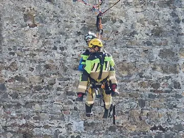 Rescate Vertical en las Murallas Reales / Laura Ortiz