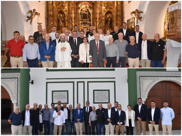 _La RFFCE realiza la Ofrenda y Plegaria antes del arranque oficial de la temporada 23-24