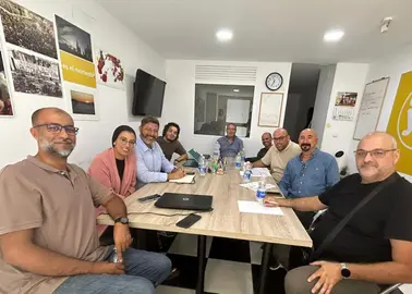 Momento de la reuni&oacute;n/ Cedida