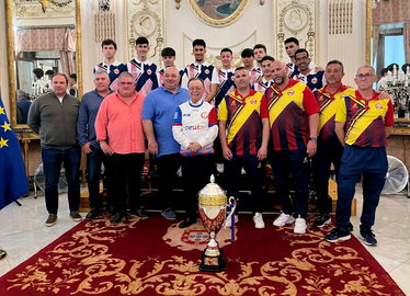 La Ciudad Aut&oacute;noma recibe al CD Puerto tras levantar el t&iacute;tulo de campe&oacute;n en Divisi&oacute;n de Honor de juveniles