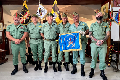 La Bandera de Operaciones Especiales ya est&aacute; en el Museo de La Legi&oacute;n / Daniel Hern&aacute;ndez