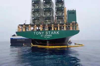 Vertido en las cercan&iacute;as de Ceuta