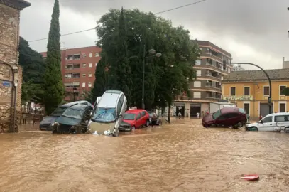 Imagen de los efectos de la DANA en Valencia / Roberto Cuartero-Las Provincias