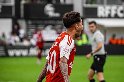 Visita del Real Murcia al Alfonso Murube 