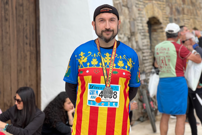 Agust&iacute;n Alba, corredor valenciano  en la Cuna de la Legi&oacute;n / Alma Palomino