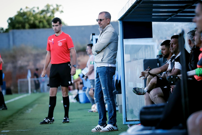 Jos&eacute; Juan Romero durante el partido ante la UD Ibiza. Foto: Zaki / AD Ceuta FC