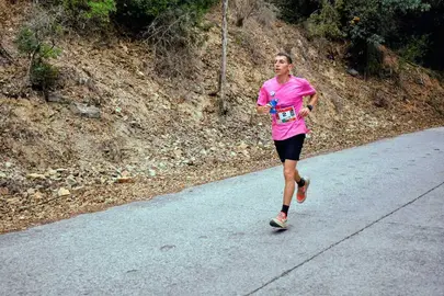 &Aacute;lvaro Salguero, ganador de la modalidad de 32 kil&oacute;metros de Sierra Bullones. Foto: Rafa B&aacute;ez.