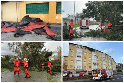 Efectos del temporal este jueves en la Ciudad Aut&oacute;noma de Ceuta