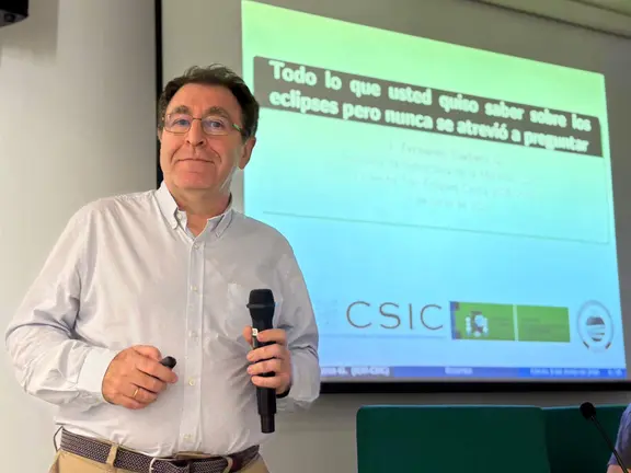 J. Fernando Barbero ha destacado el papel privilegiado que tendr&aacute; Ceuta de cara al eclipse total de 2027