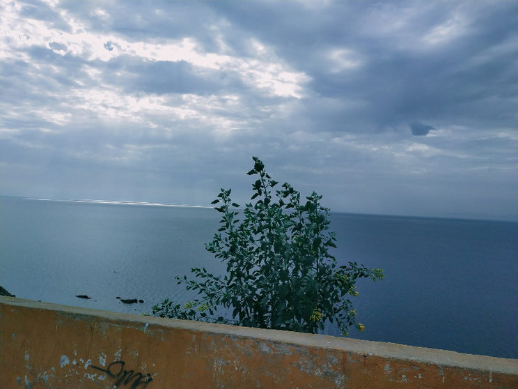 Vista al mar desde el Recinto Sur/ Juanjo Coronado
