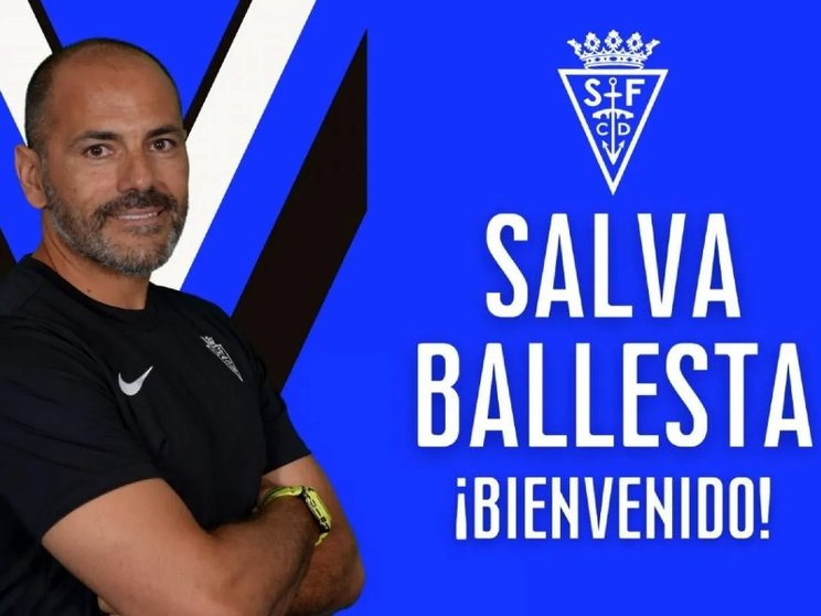 Salva Ballesta, nuevo entrenador del San Fernando CD