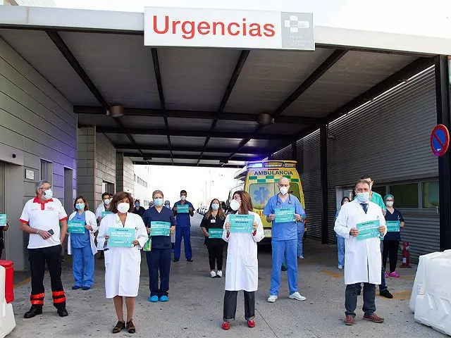 Concentraci&oacute;n de m&eacute;dicos en Urgencias / Archivo