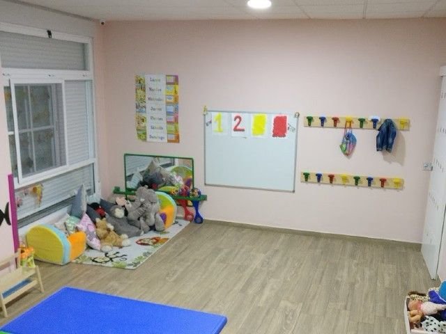 Interior de una escuela infantil/ Archivo