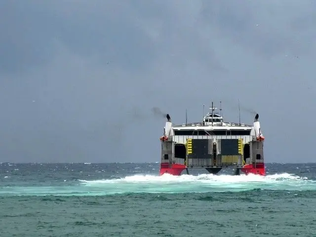 Salida de un ferry hacia Algeciras/ Archivo