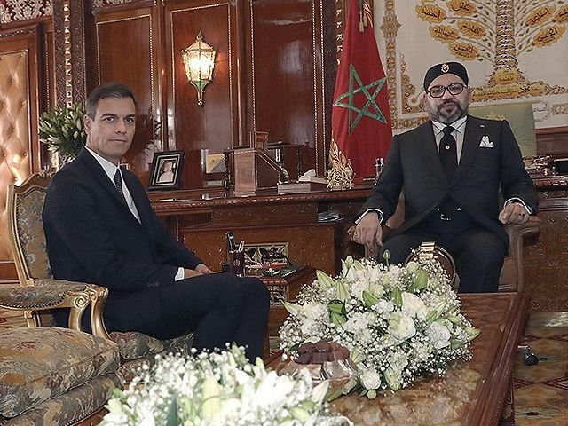 Reunión entre Pedro Sánchez y Mohamed VI / Archivo