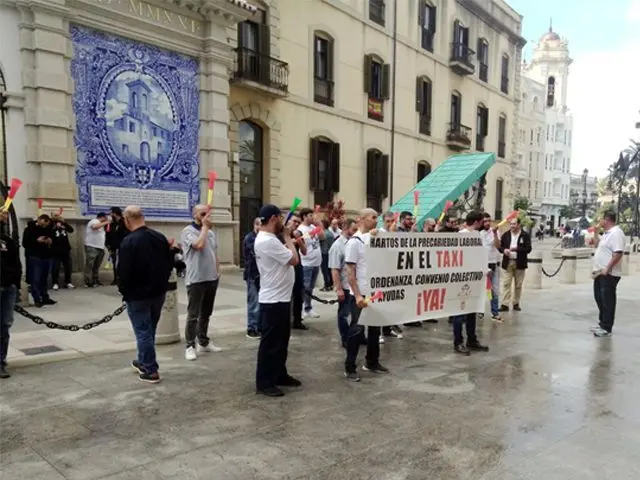 Concentraci&oacute;n Taxis / Archivo