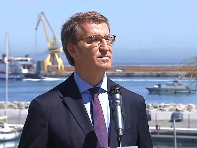 N&uacute;&ntilde;ez Feij&oacute;o, durante una de sus visitas a Ceuta / Archivo