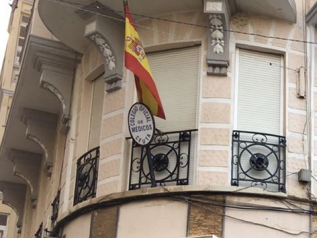 Sede del Colegio Médico de Ceuta/ Archivo