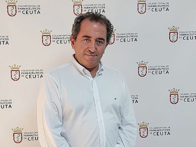 Mario de Miguel, presidente del Colegio de Farmacéuticos de Ceuta / Archivo