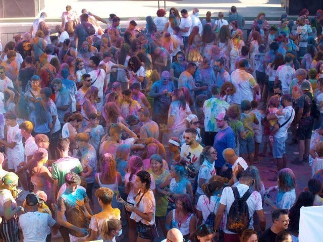 Imagen del Holi Festival del pasado año/ Archivo