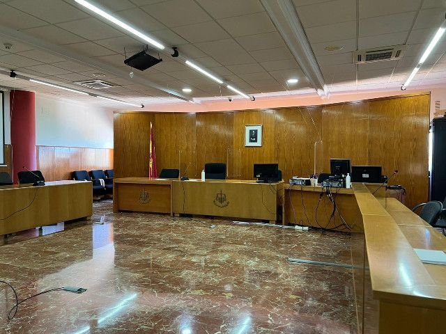 Sala de vistas de la Audiencia Provincial / Archivo