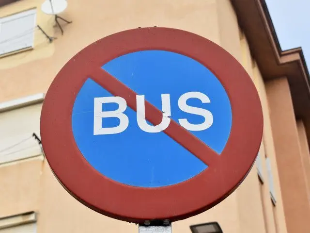 Parada de autobus / Archivo