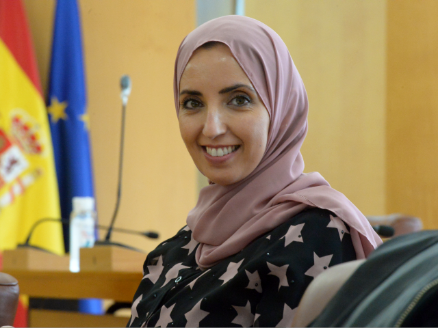 Fatima Hamed, portavoz de MDyC / Archivo
