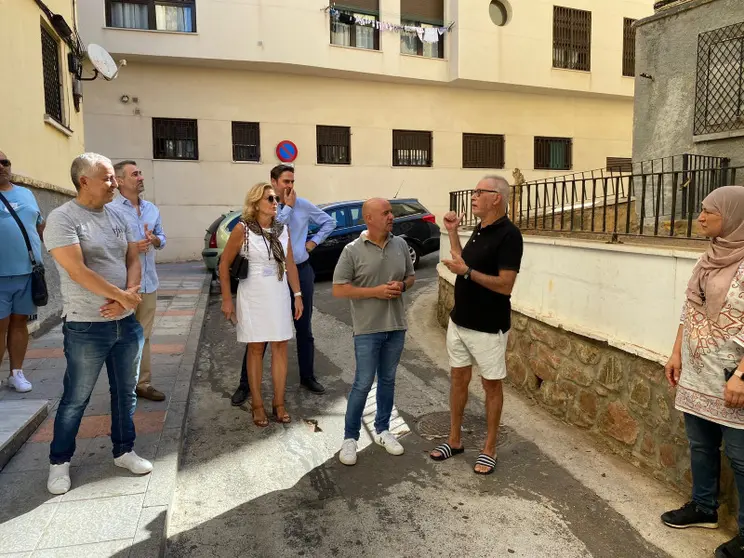 El PSOE visita la barriada de Alfau / PSOE