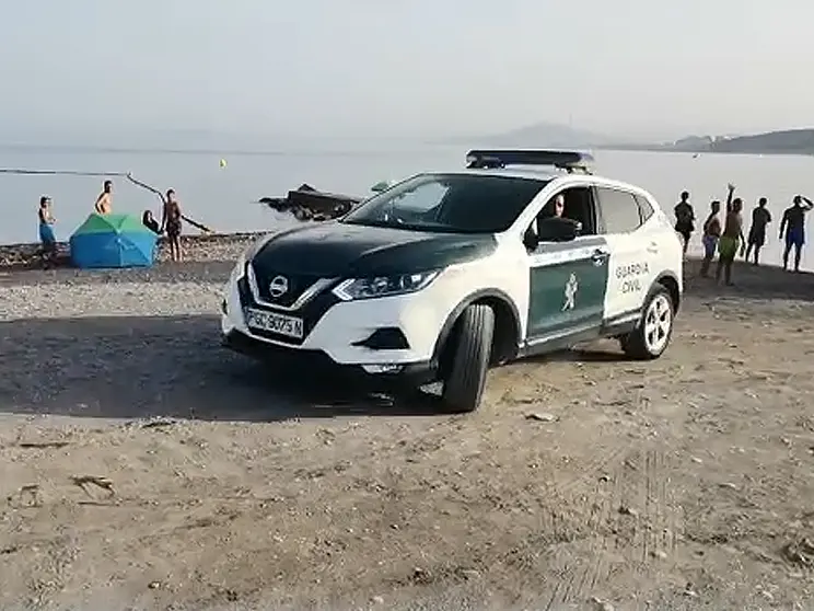Guardia Civil en la Almadraba / Mohamed Ettouileb