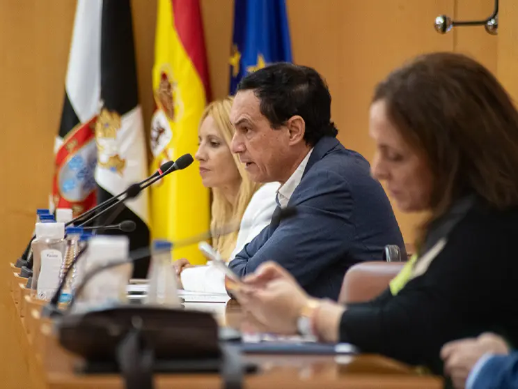 Manuel Hern&aacute;ndez en el Pleno