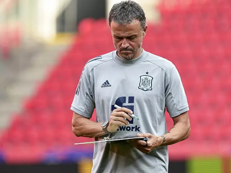 Luis Enrique Mart&iacute;nez. Foto @SeFutbol