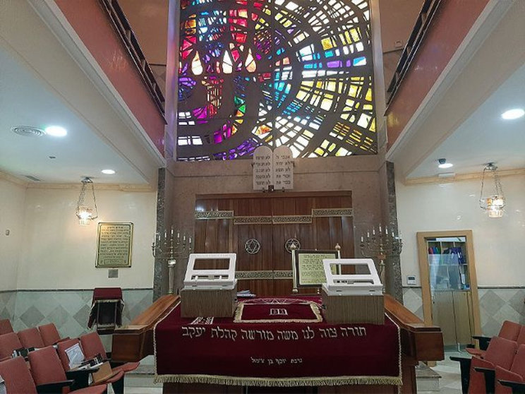 Interior de la Sinagoga/ Archivo